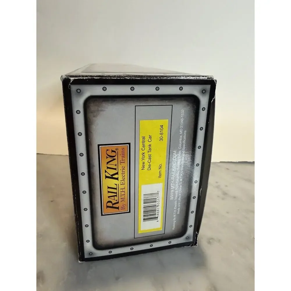 MTH RailKing New York Central NYC Die-Cast Tank Car #16037 O-Gauge 30-8104